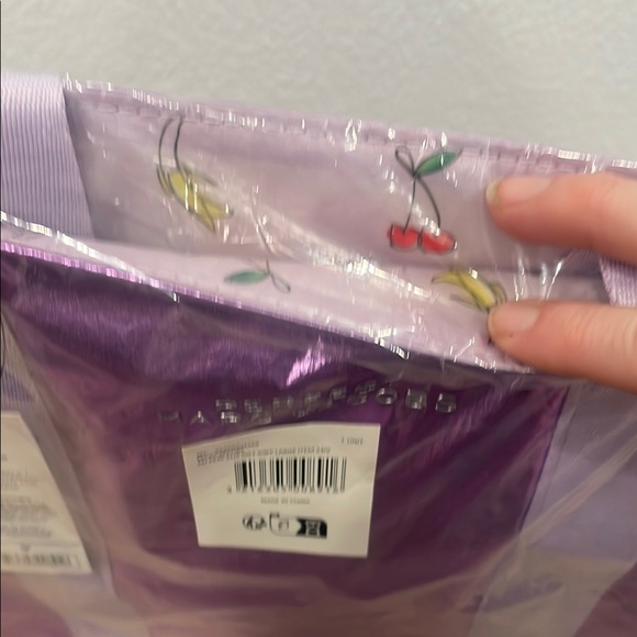 Marc Jacobs Metallic Purple Shopper
